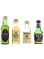 Assorted Blended Scotch Whisky Clan Campbell, Queen Anne, Teacher's & Vat 69 4 x 4.7cl-5cl