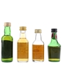 Assorted Blended Scotch Whisky Clan Campbell, Queen Anne, Teacher's & Vat 69 4 x 4.7cl-5cl