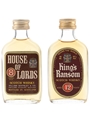 House Of Lords & King's Ransom Bottled 1980s 2 x 4cl / 43%