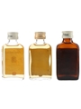 Ballantine's Bottled 1970s & 1980s 3 x 4.7cl-5cl