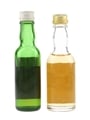 Grayson 8 & 12 Year Old Pure Island Malt Bottled 1970s 2 x 4.7cl / 43%