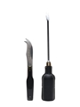 Buchanan's Black & White Fondue Fork & Cheese Knife  
