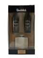 Glenfiddich Single Malt & Hip Flask Gift Pack 12 Year Old Special Reserve 2 x 5cl / 40%