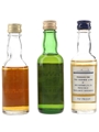Diners, Harrods & QE2 Bottled 1970s 3 x 4.7cl