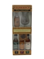 Glenmorangie Wood Finish Range & Nosing Glass Bottled 2000s 4 x 5cl / 43%
