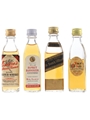 Eaton's, Hankey Bannister, Johnnie Walker & King Of Scots Bottled 1970s & 1980s 4 x 3.7cl-5cl / 40%