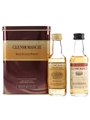 Glenmorangie Port Wood Finish & 10 Year Old Bottled 2000s 2 x 5cl