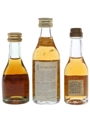 Bardinet, St Agnes & Stravecchio Branca  3 x 2.5cl-5cl
