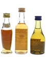 Metaxa, Napoleon & Three Barrels Brandy  3 x 5cl / 40%
