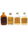 Abbot's Choice, Gairloch, Highland Queen & Sandy Macnab's Bottled 1970s 4 x 4.6cl-5cl