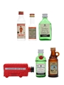 Beefeater, Gordon's, Tanqueray, San Marino, Xoriguer  6 x 2.5cl-5cl