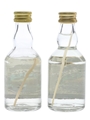 Polmos Zubrowka Bison Brand Vodka Bottled 1970s 2 x 5cl / 40%
