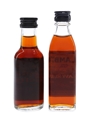 Captain Morgan & Lamb's Bottled 1970s & 1980s 2 x 5cl / 40%