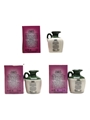 Glen Fiona Ceramic Decanters Lincoln Cathedral & Forth Bridge 3 x 4.75cl-5cl / 40%