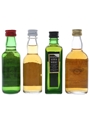 J & B, Long John, Passport & Teacher's Bottled 1970s 4 x 5cl / 40%