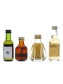 Robbie Burns, Passport Scotch , Something Special & Whyte & Mackay  4 x 5cl / 40%