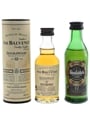 Balvenie DoubleWood & Glenfiddich 12 Year Old  2 x 5cl / 40%