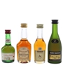 Assorted Cognac Courvoisier, Hennessy, Hine & Remy Martin 4 x 3cl-5cl / 40%