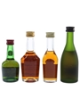 Assorted Cognac Courvoisier, Hennessy, Hine & Remy Martin 4 x 3cl-5cl / 40%