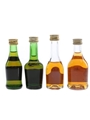 Assorted Cognac Bisquit, Lagrange, Otard & Salignac 4 x 3cl-5cl / 40%