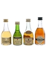 Assorted Brandy Beaupre, Louis Renay, St Michael & Three Barrels 4 x 3cl-5cl / 40%