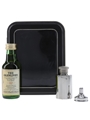 Glenlivet 12 Year Old Miniature & Hip Flask Set  5cl / 40%