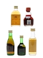Assorted Brandy  5 x 5cl