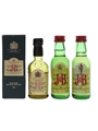 J & B Rare & 15 Year Old  3 x 5cl