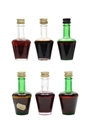 De Kuyper Liqueurs Bottled 1970s 6 x 3.5cl