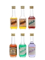 Assorted Bols Liqueurs Bottled 1970s 6 x 3.5cl