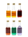 Assorted Bols Liqueurs Bottled 1970s 6 x 3.5cl