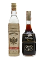Bardinet Maraschino & Marie Brizzard Cacao Bottled 1980s 2 x 75cl