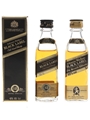 Johnnie Walker Black Label Bottled 1980s 2 x 5cl / 40%