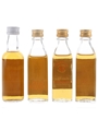 Assorted Blended Whisky Bottled 1980s 4 x 5cl