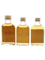 Gairloch, Harts & Lombard's Bottled 1970s-1980s 3 x 4.7cl-5cl