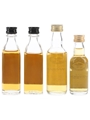 Argyll & Old Smuggler Bottled 1980s 4 x 3cl-5cl