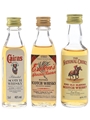 Cairns, Eaton's & National Choice Bottled 1980s 3 x 4.8cl-5cl / 40%