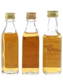 Cairns, Eaton's & National Choice Bottled 1980s 3 x 4.8cl-5cl / 40%