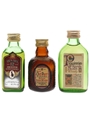 Dewar's Ancestor, Grand Old Parr & Pinwinnie 12 Year Old Bottled 1970s & 1980s 3 x 5cl