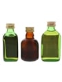 Dewar's Ancestor, Grand Old Parr & Pinwinnie 12 Year Old Bottled 1970s & 1980s 3 x 5cl