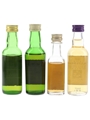 Assorted Blended Scotch Whisky Catto's, Chequers, Seagram's & Talisman 4 x 4cl-5cl