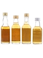 100 Pipers, Diners, Glen Niven & Stewarts  4 x 4.7cl-5cl