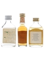 Cay, San Juan & Savannah Gold Bottled 1970s & 1980s 3 x 5cl