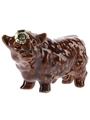 Rutherford's Bull Ceramic Miniature Bottled 1970s 4.7cl / 40%