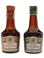 Trotosky Apricot & Peach Brandy Bottled 1950s-1960s 2 x 5cl / 24%