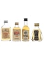 Dewar's, Grendel's, Hundred Pipers & Something Special Bottled 1970s 4 x 3.7cl-5cl