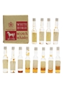 White Horse Scotch Whisky Case The World's Smallest Bottles Of Whisky 12 x <1cl / 40%