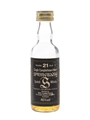 Springbank 21 Year Old Bottled 1980s - Cadenhead's 5cl / 46%