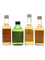 Famous Grouse, Queen Anne, Rob Roy & 100 Pipers Bottled 1970s 4 x 4.7cl-5cl / 40%