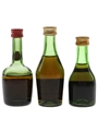 Courvoisier, Gaston De Lagrange & Rouyer Guillet Bottled 1960s-1970s 3 x 5cl / 40%